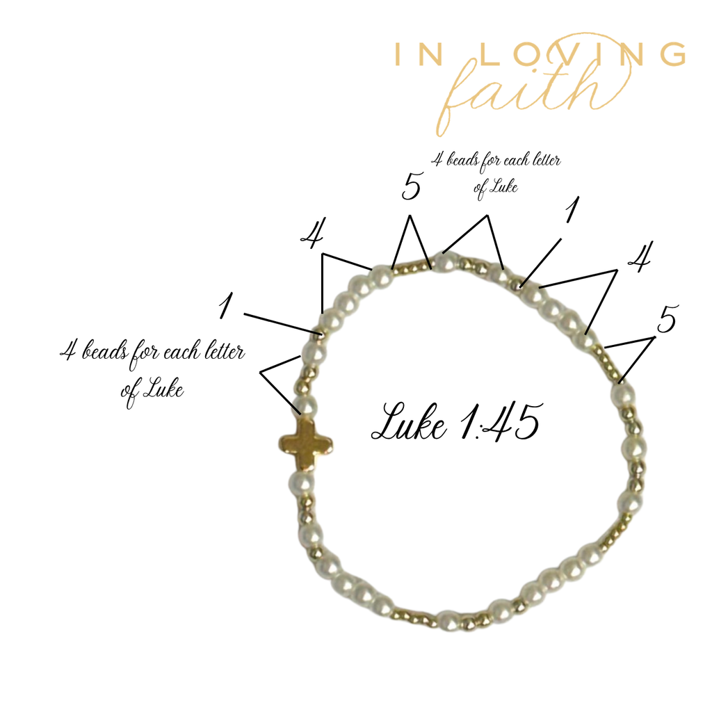 Children's | The Truth Bracelet | Luke 1:45