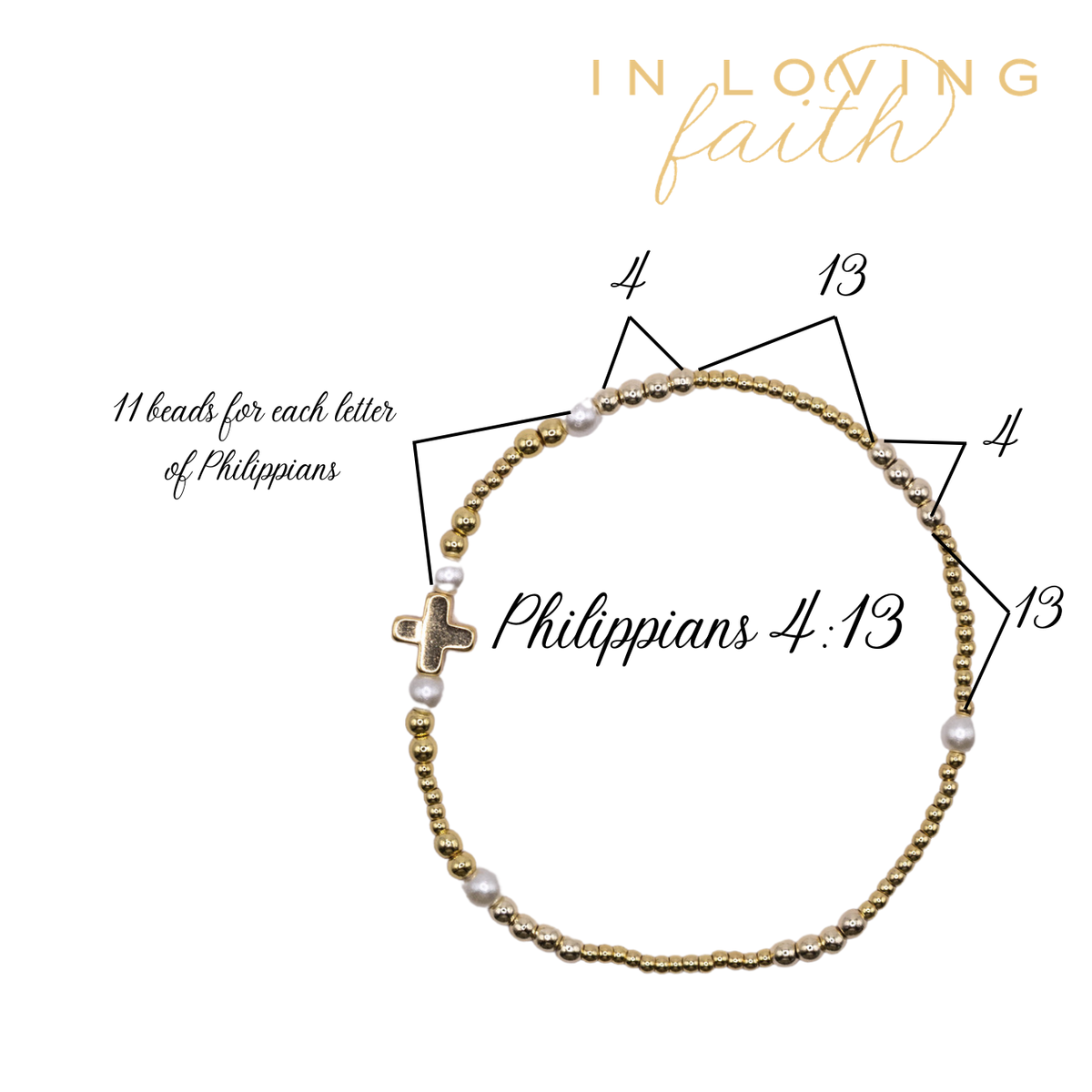 The Truth Bracelet | Philippians 4:13