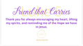 Friend That Carries Bracelet – Purple