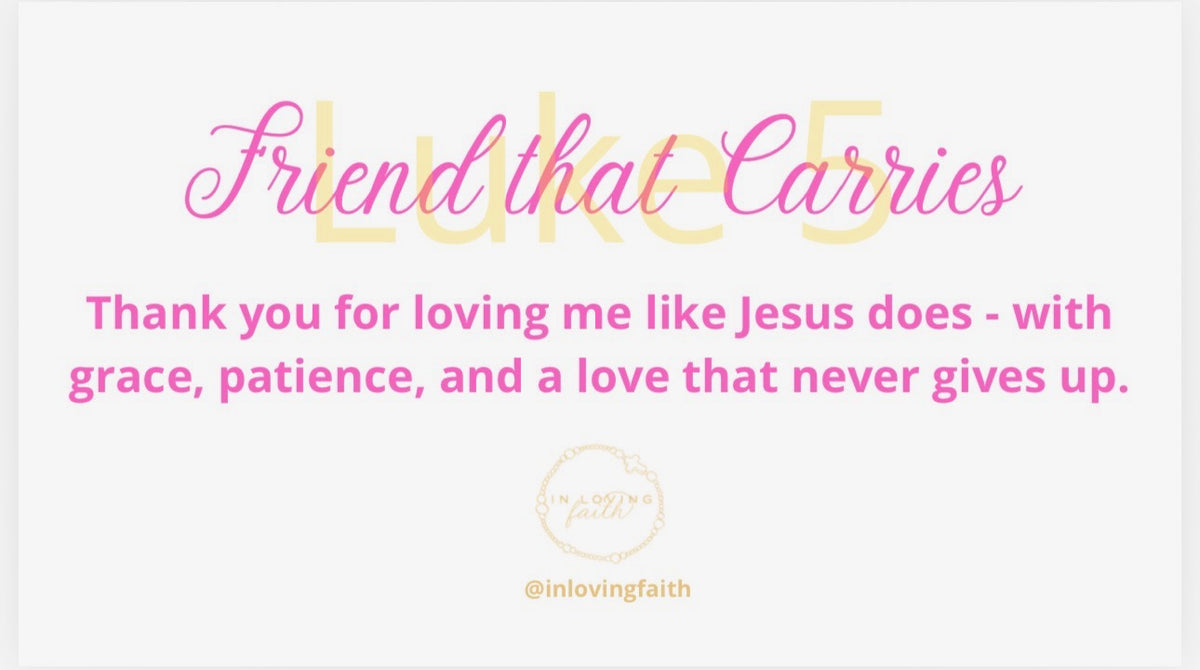 Friend That Carries Bracelet – Pink
