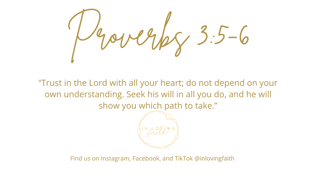 The Truth Bracelet | Proverbs 3:5-6
